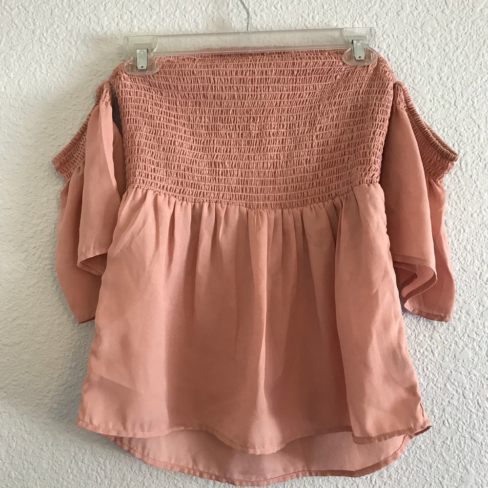 Light pink blouse